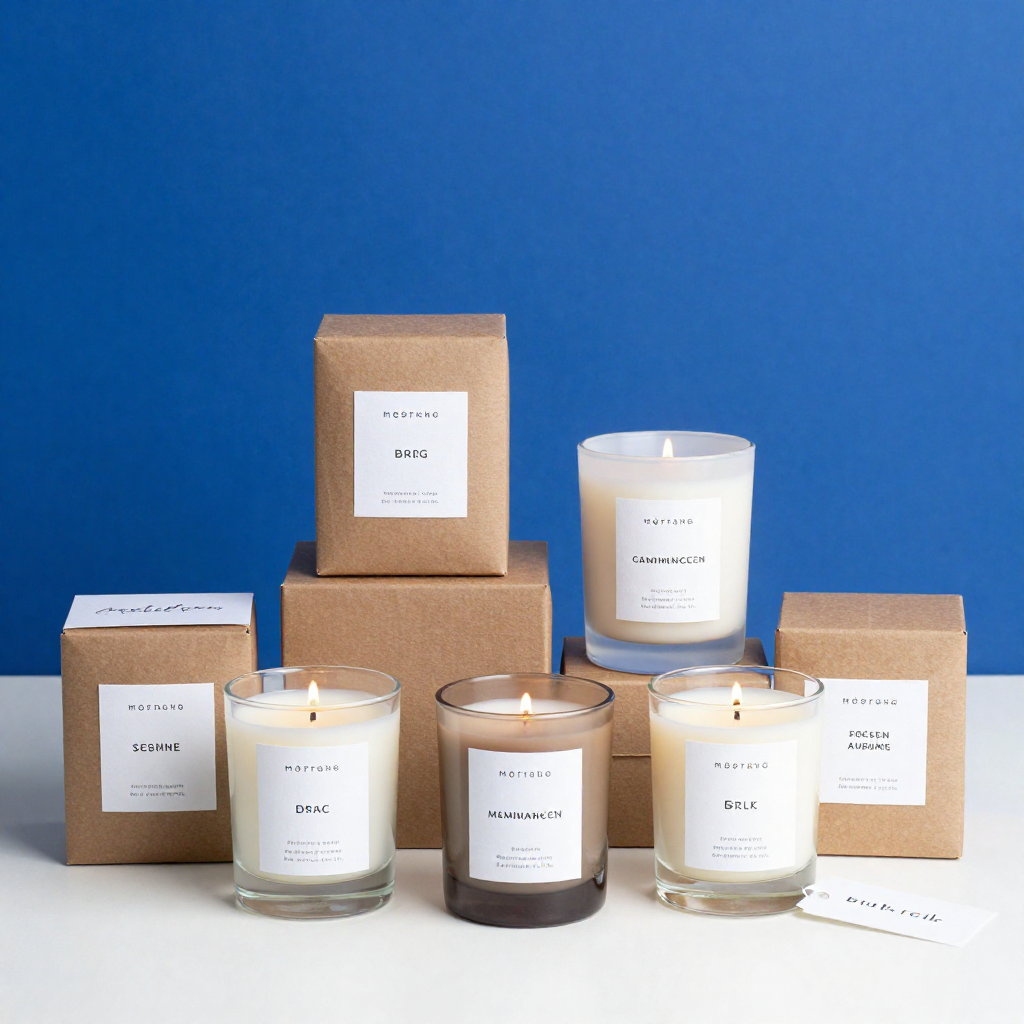 Lavender and Sage scented candle