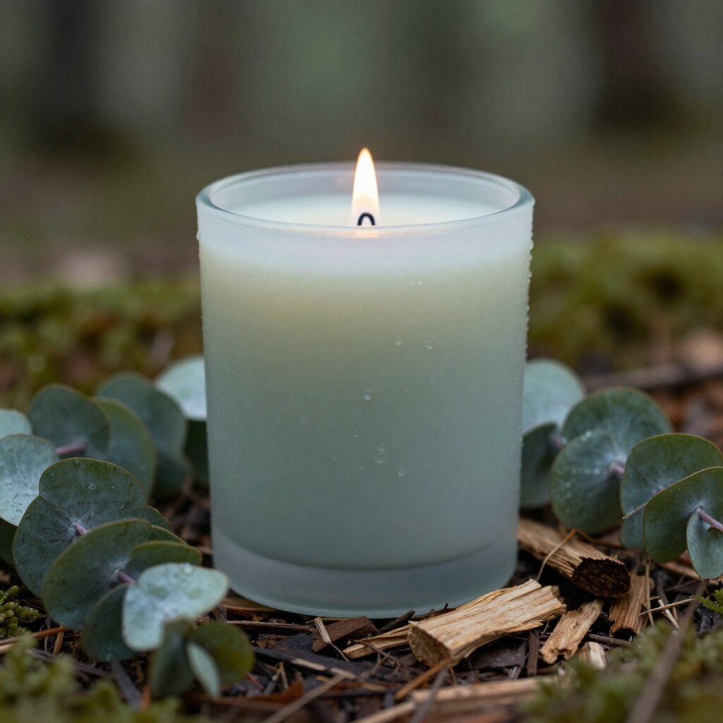 Rose and Jasmine scented candle